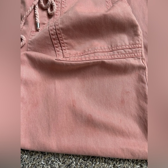 joie wide leg high rise pull on pants with drawstring size small - Picture 14 of 14